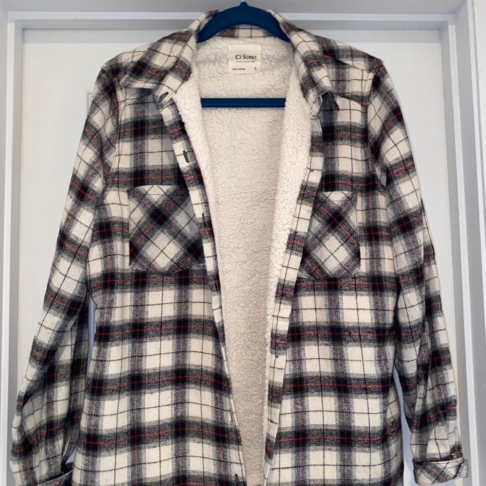 Flannel W/ Sherpa